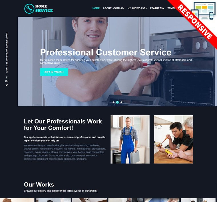 Home Service Template - Joomla Templates and Extensions Provider