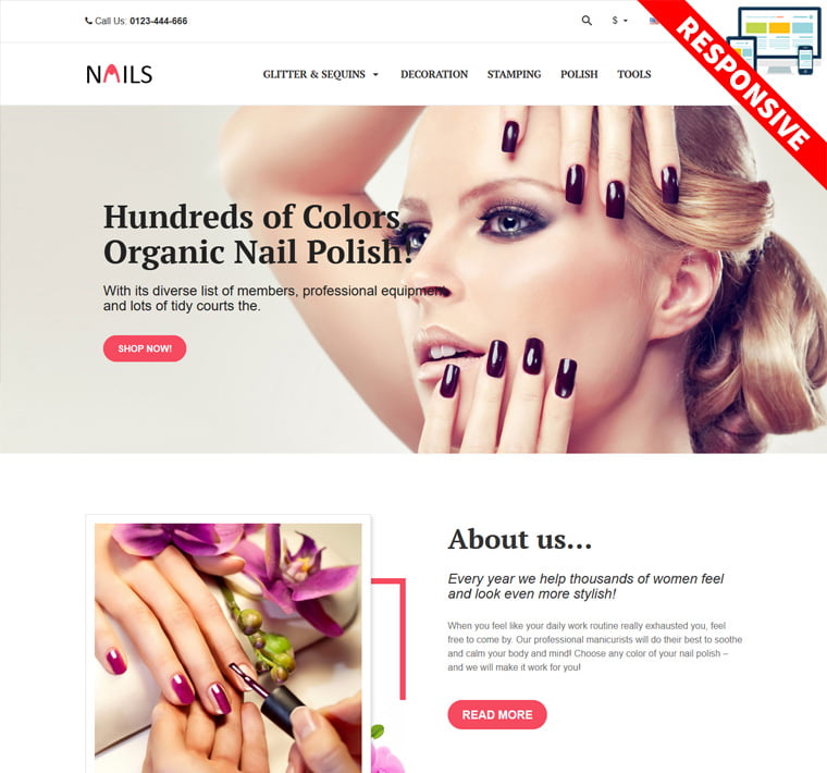 Nail Theme - Prestashop Themes and Modules Provider