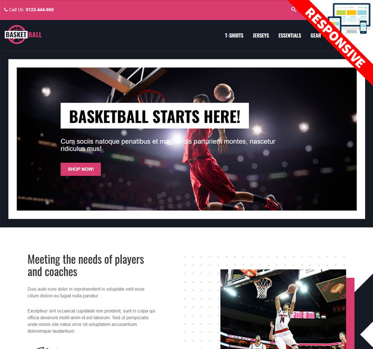 Basketball Theme - Prestashop Themes and Modules Provider