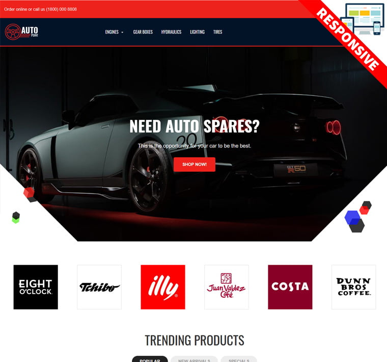 AutoPoint Theme - Prestashop Themes and Modules Provider