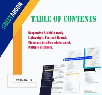 Table of Contents into your articles